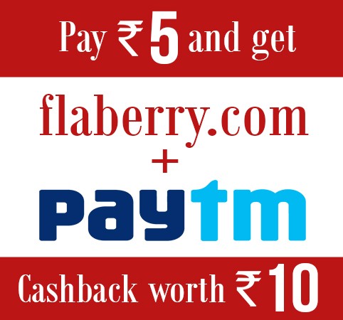 India Desire : 5 Ka 10 Offer: Pay Rs 5 And Get Rs 10 Paytm Wallet Balance Paytm Flaberry Offer- Again Working